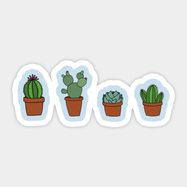 Cacti Sticker by katielavigna